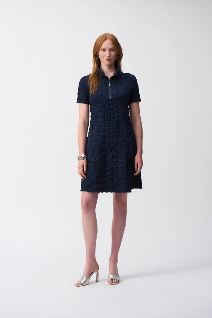 パーティードレス Jose Jacquard Cotton Blend Dress JOSEPH RIBKOFF BUBBLE JACQUARD A-LINE DRESS – The Apple Tree