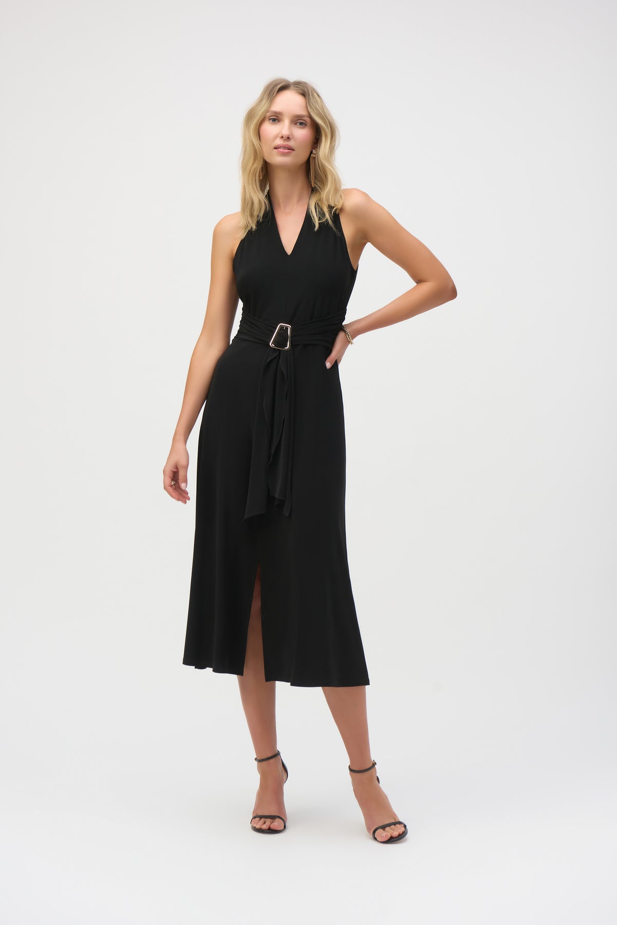 JOSEPH RIBKOFF SILKY KNIT FIT AND FLARE DRESS The Apple Tree JOSEPH RIBKOFF SILKY KNIT FIT AND FLARE DRESS The Apple Tree
