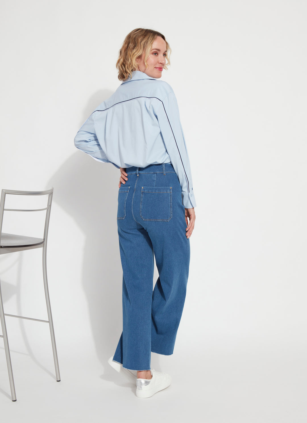 【EEUN】Denim-Hi Wide Pants 303_OXFORD_BLUE_3209_MIDWASH_1
