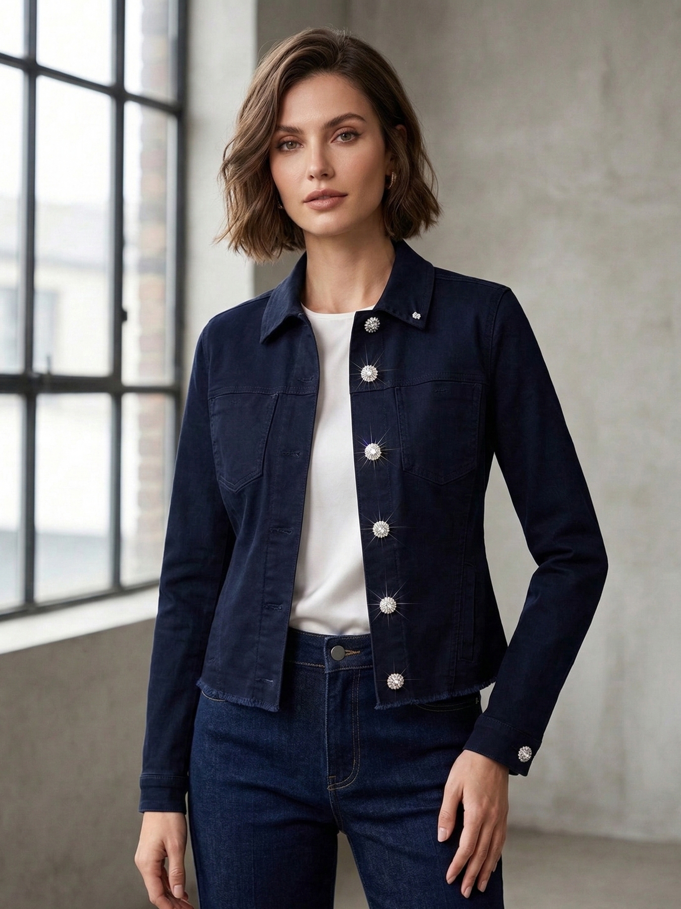 navy blue dress with denim jacket Navy Midi Dress Denim Jacket Shirt Dress Denim Jacket With Striped Dress Black Midi Dress With