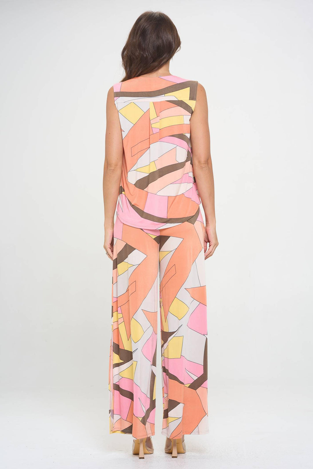 LAST TANGO FLOW PALAZZO PANT W/SIDE SLIT – The Apple Tree